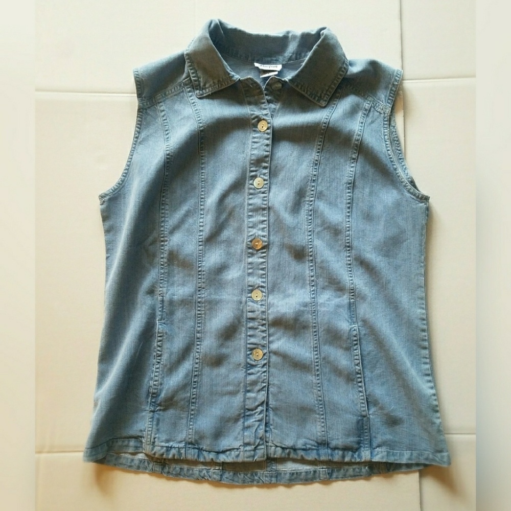 NWOT Super Soft Jean Tank Top